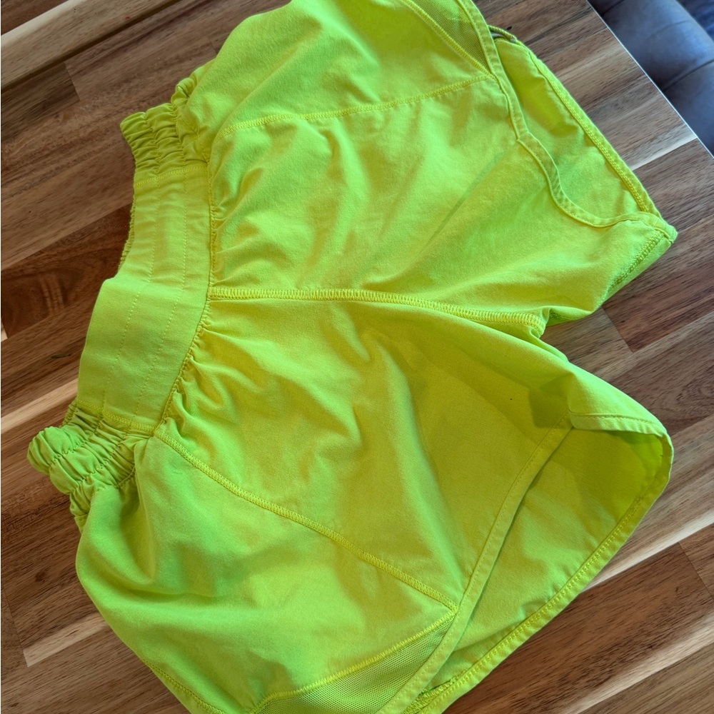 Lululemon Women's Yellow Shorts